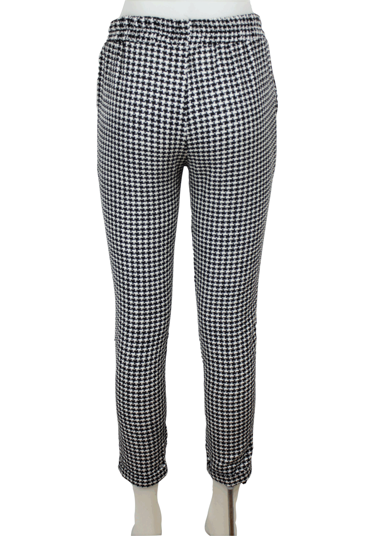 Knit houndstooth pants - Image 2